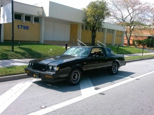 1987 buick regal grand national t-tops