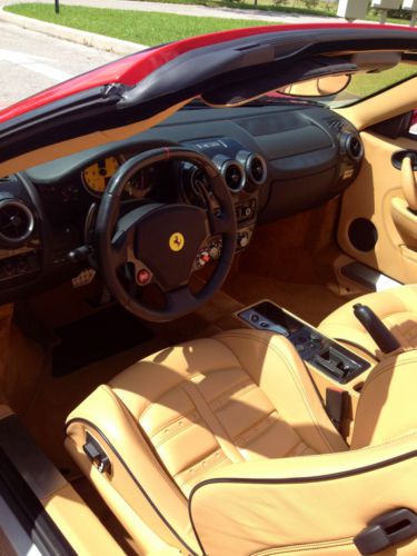 2008  F430 Spider F1,Red/ Tan ,5200 miles , Highly optioned, Pristine car, US $175,000.00, image 3