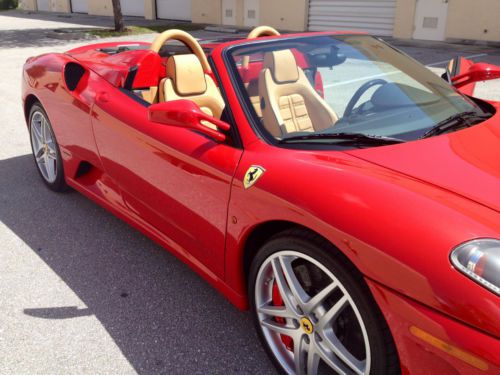 2008  F430 Spider F1,Red/ Tan ,5200 miles , Highly optioned, Pristine car, US $175,000.00, image 6