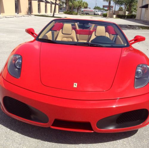 2008  F430 Spider F1,Red/ Tan ,5200 miles , Highly optioned, Pristine car, US $175,000.00, image 8