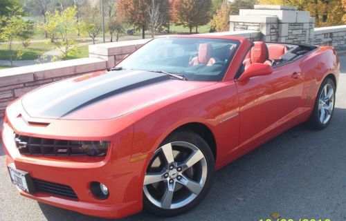 Super nice 2012 chevrolet camaro ss convertible - 4,200 original miles