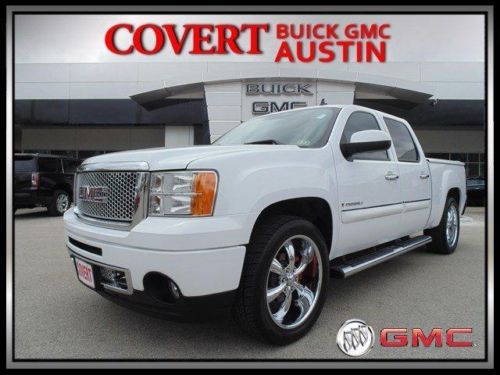 08 denali crew cab truck 6.2l v8 leather nav dvd