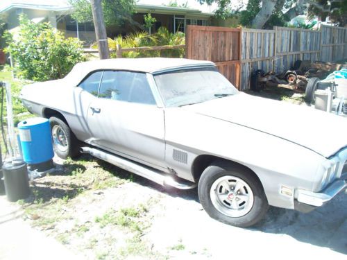 1971 pontiac lemans convertible le mans sport coupe