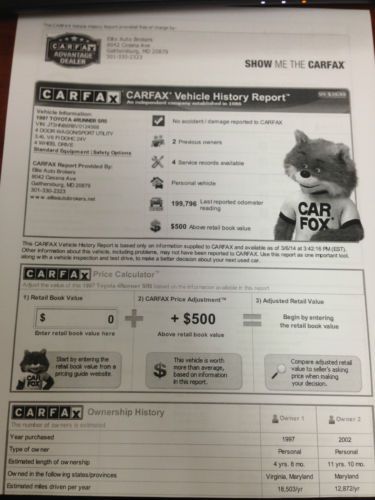 1997 TOYOTA 4RUNNER SR5 LEATHER CLEAN CARFAX MICHELIN TIRES 97 4 RUNNER SUV LIFT, US $5,000.00, image 20