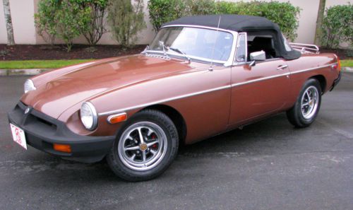 1979 mgb - only one (fussy) owner from new; documented $28,000 in maintenance