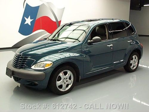 2001 chrysler pt cruiser l.e. sunroof leather 38k miles texas direct auto