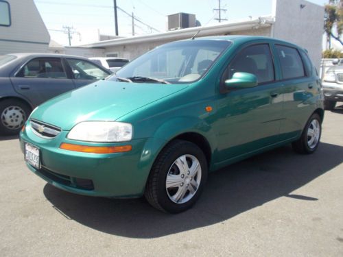 2004 chevy aveo, no reserve