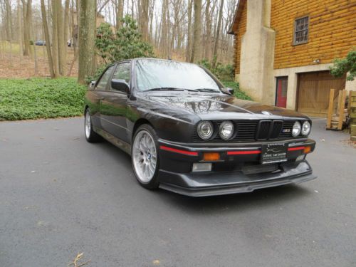 Bmw e30 m3 diamondschwartz gray interior excellent condition cold ac under 87k