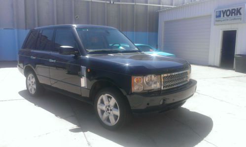 2005 range rover hse