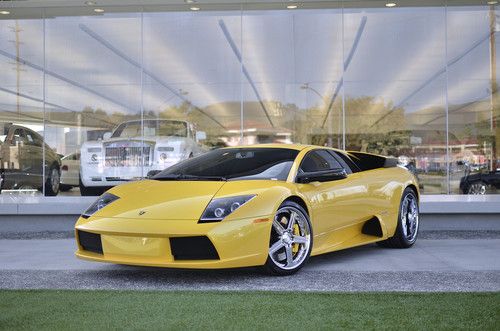 2006 lamborghini murcielago coupe 2-door 6.2l egear f1