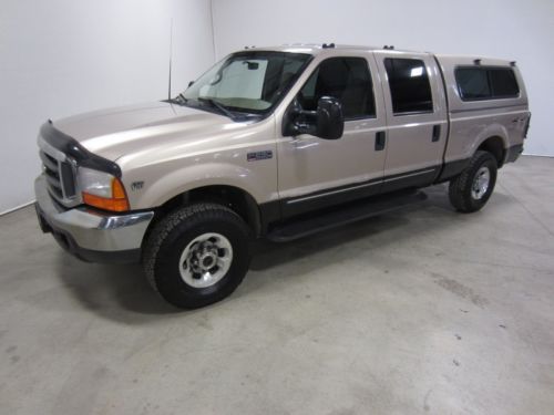 1999 ford f-250 lariat 6.8l triton v10 topper crew shor bed 1 owner tx/co 80+pix