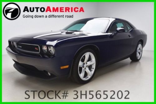 We finance! 9941 miles 2013 dodge challenger r/t plus 5.7l v8 16v premium