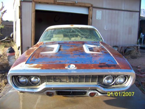 1972 plymouth satellite/-roadrunner clone