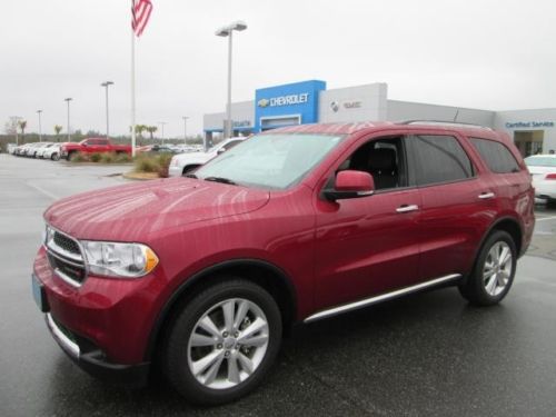 2013 dodge durango crew sport utility sunroof -  leather - dvd -  navigation