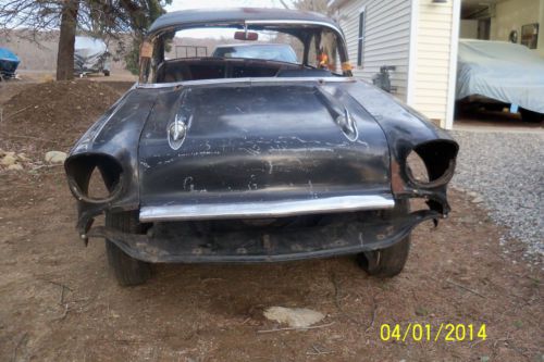1957 chevy belair 2 door sedan. (project car), image 2