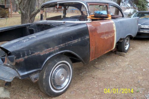 1957 chevy belair 2 door sedan. (project car), image 3
