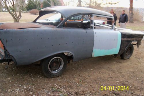 1957 chevy belair 2 door sedan. (project car), image 4