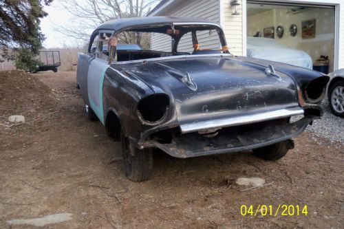 1957 chevy belair 2 door sedan. (project car), image 11