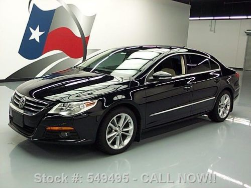 2010 volkswagen cc luxury 2.0t htd seats sunroof 59k mi texas direct auto