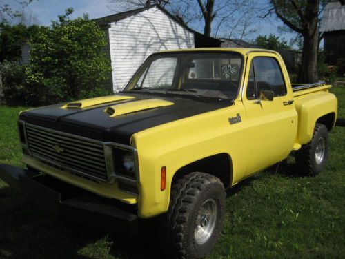 1979 chevrolet shot bed stepside 4x4