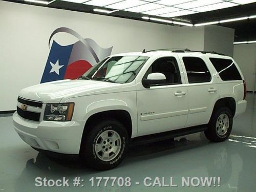 2007 chevy tahoe 3lt 4x4 htd leather sunroof dvd 48k mi texas direct auto