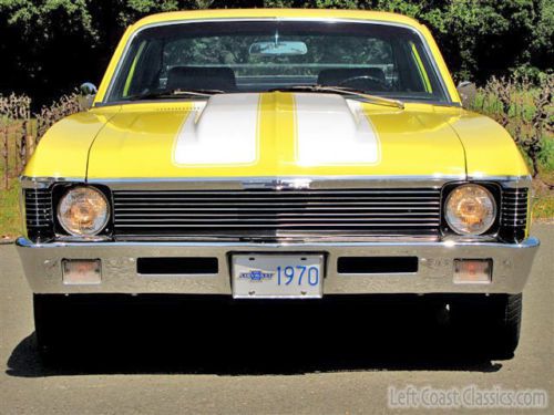 1970 chevrolet nova california 2-owner car, 350/auto ps, pb - great driving car!