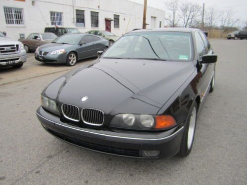 1997 bmw 540i 6-speed black on black bbs sport package super clean!