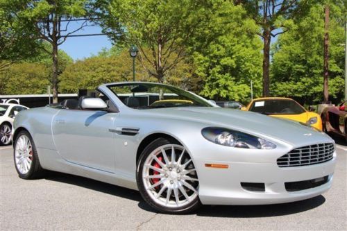 2006 aston martin db9 convertible, v12, 450 horsepower, navigation, rear sensors