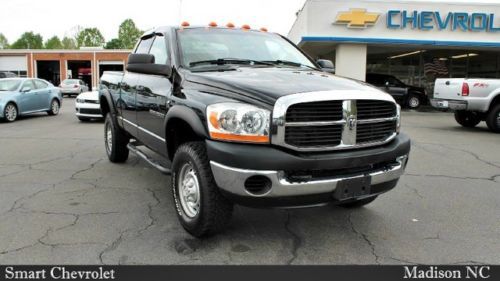 2006 dodge ram 2500 5.9l cummins turbo diesel 6 speed manual 4x4 pickup trucks