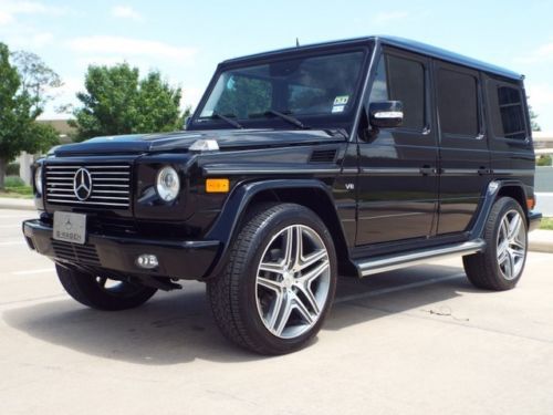 2007 mercedes-benz g500 amg clean carfax loaded
