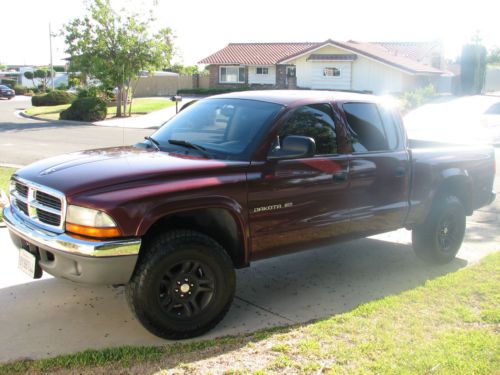 2001 dodge dakota slt crew cab pickup 4-door 4.7l