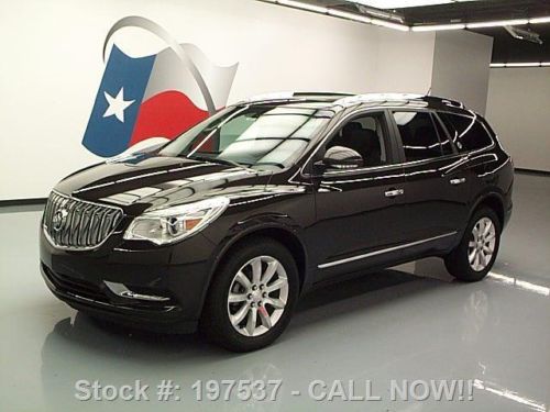 2013 buick enclave premium dual sunroof dvd 20&#039;s 16k mi texas direct auto