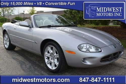2000 jaguar xk8 convertible only 15,626 mi xk 01 02 03 04 05 06