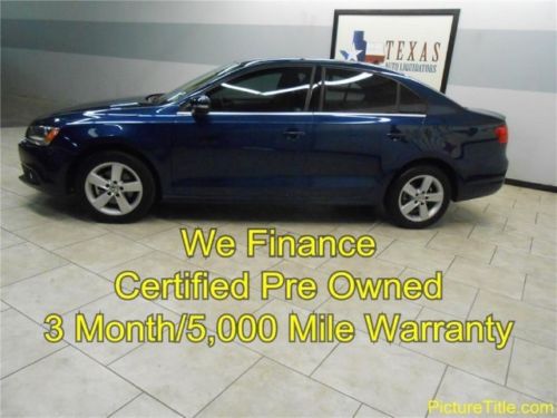 12 jetta tdi diesel auto gps navi leather heated seats sunroof we finance texas