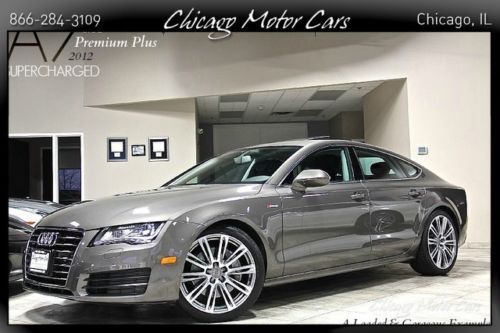 2012 audi a7 premium plus 3.0 supercharged $66k+msrp side assist 1owner loaded!!