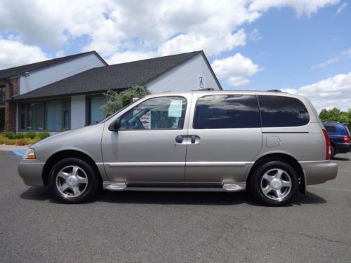 No reserve 2002 nissan quest se 3.3l v6 7-pass vhs one owner handymans special