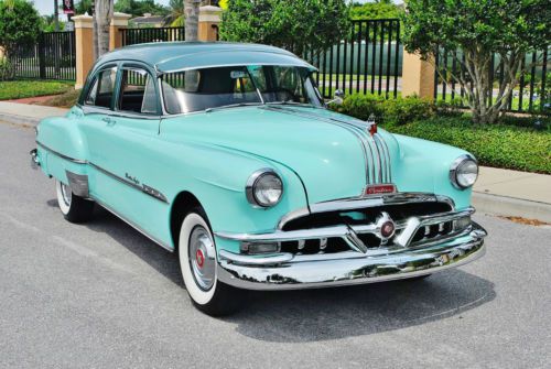 Magnificent restoration on this amazing 1951 pontiac cheif eight 25ks pristine