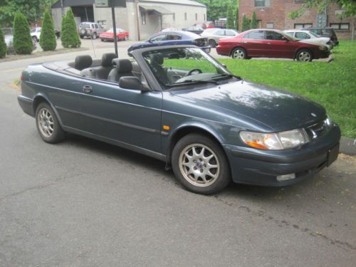 2000 saab 9-3 convertible 2.0l turbo 5 speed standard priced to sell fast!!