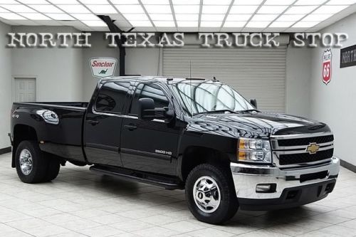 2011 chevy 3500hd diesel 4x4 dually ltz heated leather rear camera bose