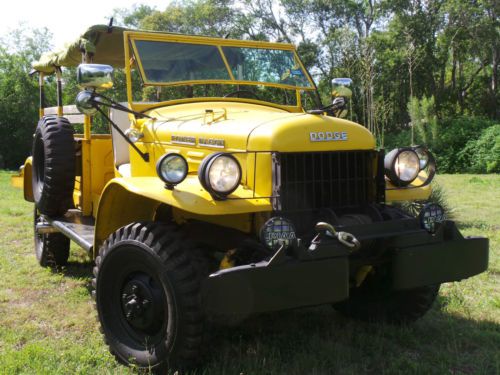 1962 dodge power wagon flat fender, with pto winch,  an amazing survivor