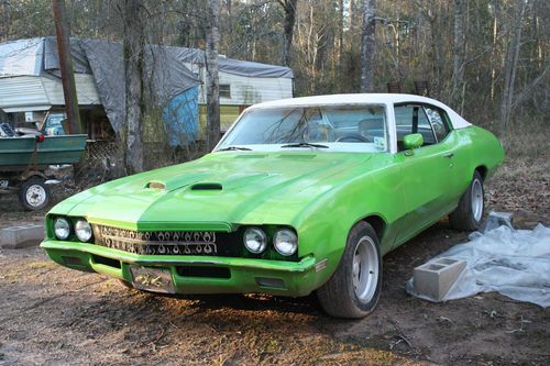 1972 buick skylark vinyl top coupe