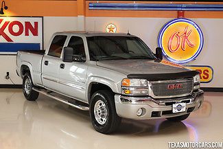 2004 gmc sierra 2500 slt, 75k miles, crew cab, leather, bed liner, 2.9% wac