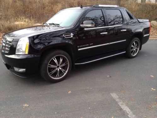 2009 cadillac escalade ext top option ultra luxury package crew cab pickup 6.2l