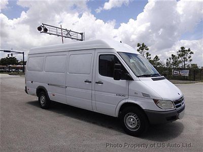 We finance warranty sprinter 158&#034; wb hi top 1 owner dealer serviced diesel cdi