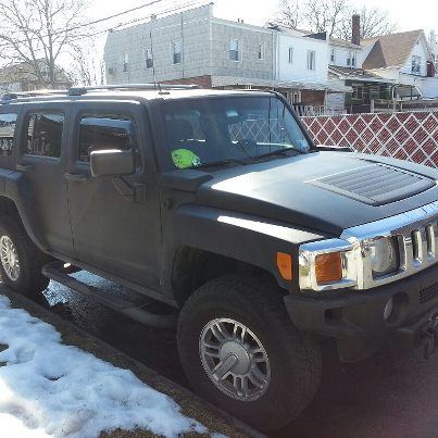 2006 hummer h3 base sport utility 4-door 3.5l flat black