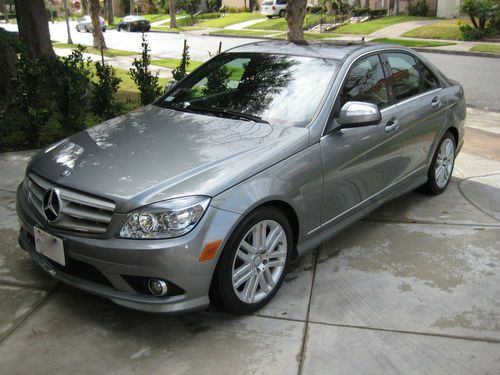 2009 mercedes benz c300 4matic sport leather sun roof navi ipod only 15.5k miles