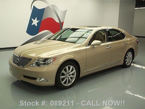 2009 lexus ls460 comfort plus sunroof nav rear cam 38k texas direct auto