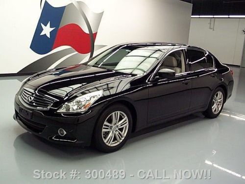 2011 infiniti g37 journey sedan sunroof rear cam 11k mi texas direct auto