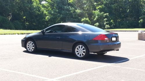 2006 honda accord 2dr ex-v6 graphite pearl