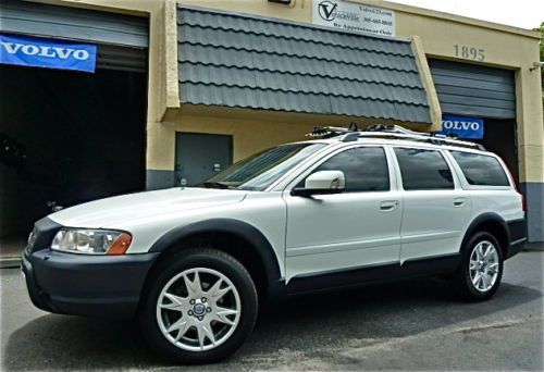 07 volvo xc70! 1-owner! 68k miles! warranty! heated seats!  aux! bike/roof rack!